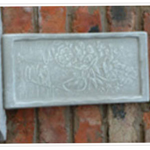 Flower-Plaque-Niches-Garden-Products-Concrete-Moulds